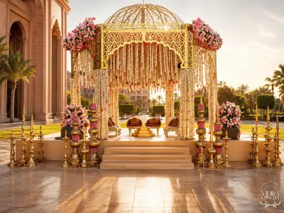 Vidira Wedding — Ayushi Sholkk — event design and production by Vidira Concept — image 40