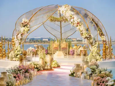 Vidira Wedding — Radhika X Karan's — event design and production by Vidira Concept — image 37